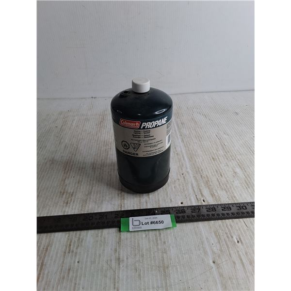 Coleman Non-Refillable Propane Bottle - Possibly Unused - Cannot Ship
