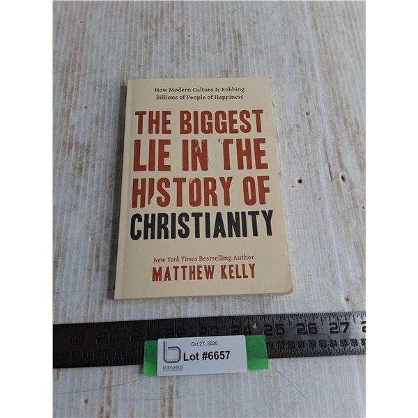 "The Biggest Lie in the History of Christianity" Book