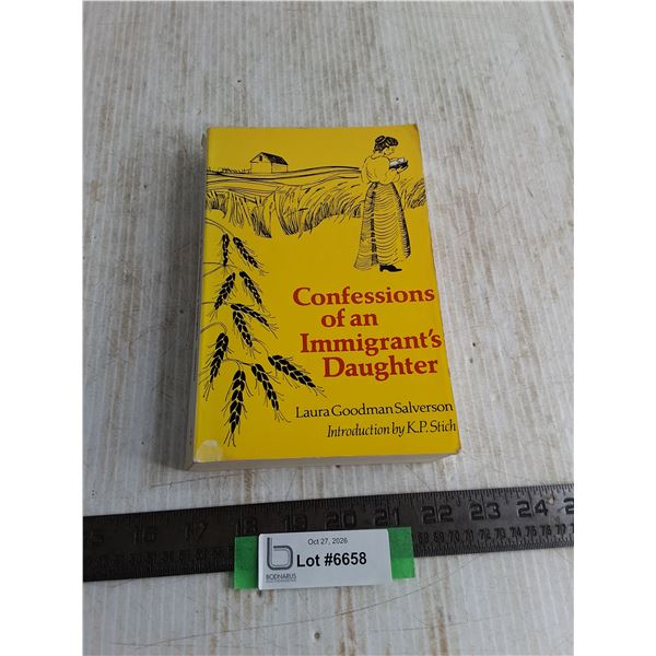 "Confessions of an Immigrant's Daughter" Book