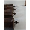 Image 2 : Antique Wooden Table Legs (4) - 27" Tall