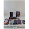 Image 1 : Assorted Phone Cases, Electrode Holder, Back to the Future Glass, Etc