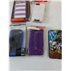 Image 4 : Assorted Phone Cases, Electrode Holder, Back to the Future Glass, Etc
