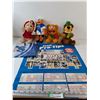 Image 1 : 1983 Montreal Expos Poster, Philadelphia 76ers Flag, Stuffed Animals