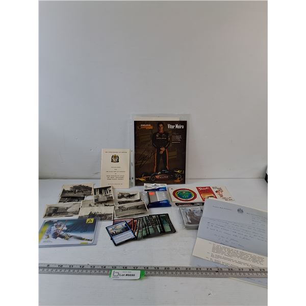 Signed Photos, Card Protectors, Trading Cards, Etc - Cannot Authenticate
