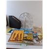 Image 1 : Clock, Model Railroader Magazines, Etc