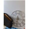 Image 2 : Clock, Model Railroader Magazines, Etc