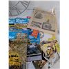 Image 3 : Clock, Model Railroader Magazines, Etc