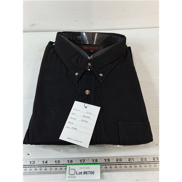 Mach 5 Mens Dress Shirt - Size 4XL