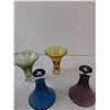 Image 2 : Mini Colorful Martini Glasses, Rooster Salt and Pepper Shakers