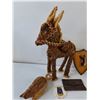 Image 2 : Straw Horse Figure, Assorted Decorative Items