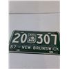 Image 2 : New Brunswick License Plate