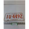 Image 1 : Yukon License Plate