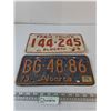 Image 1 : Alberta License Plates (2)