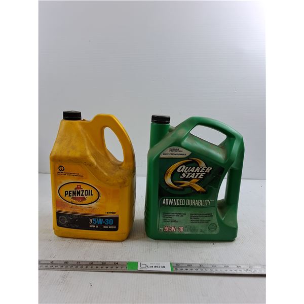 Pennzoil Conventional SAE 5W-30 Motor Oil ,  Quaker State SAE 5W-30 Motor Oil (cannot ship)