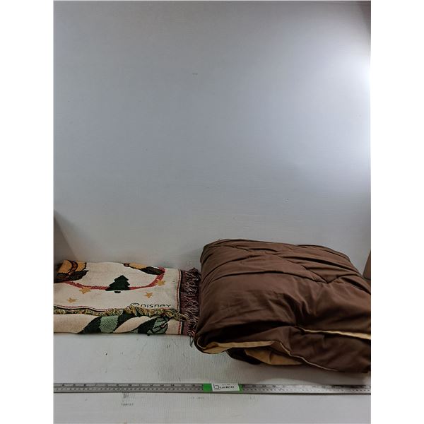 Disney Quilt, Brown Double Duvet (approximate sizing)