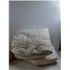 Image 3 : Pink Fleece Blanket 58"x80", Cotton & Polyester Fitted Mattress Cover (approximate sizing)