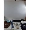 Image 1 : Girls 2 Piece Bathing Suit, Womans 4xl Bathing Suit Bottoms, (2) Ties, (2) Dress Shirts, Misc