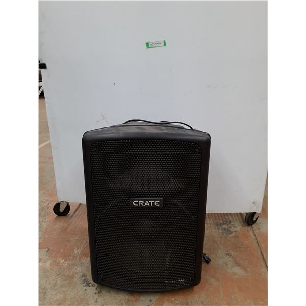 *Black Crate PA Speaker With Cord 14"x19"x28 (cannot ship)