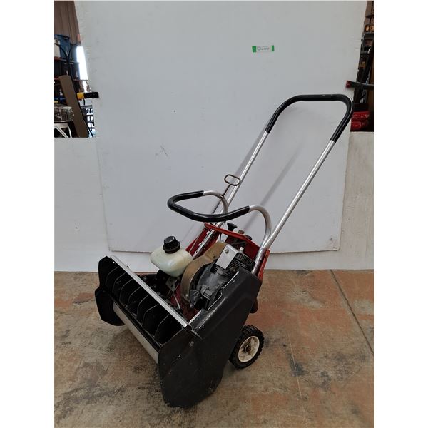 *Vintage Toro S-200 Single-Stage Gas Snow Blower 22"x16"x47" (cannot ship, powers on)