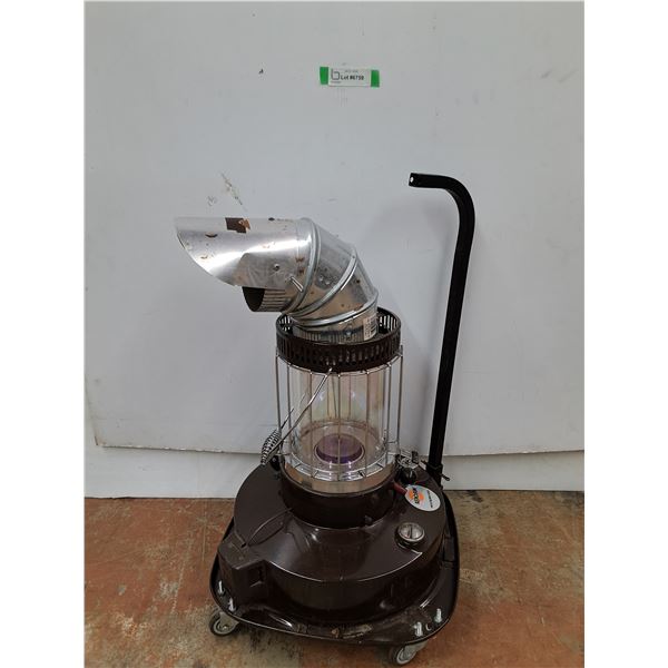 *Kero-Sun Moonlighter Portable Kerosene Heater & Lantern On Wheels 14"x14"x26" (cannot ship, as is)
