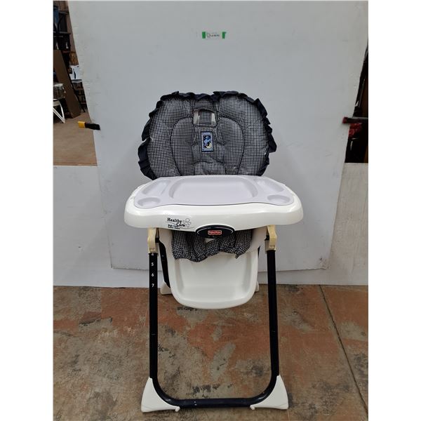 *Fisher Price Healthy Care Easy Fold Model High Chair 26"x21"x42"(cannot ship)