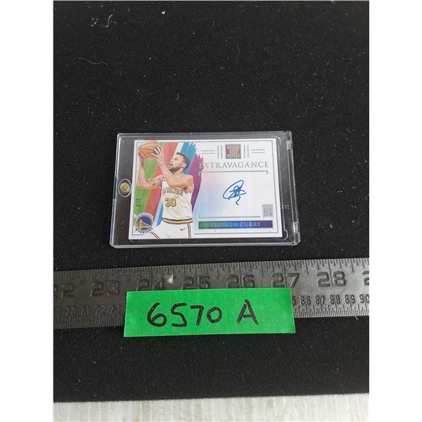 Protected Panini Steph Curry Insert Card Reproduction