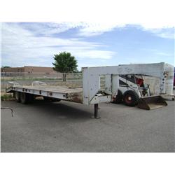 2017 "24' FLATBED TRAILER W/ DOVE TAIL ~ SHOP MADE" "**NO TITLE WILL PROVIDED**" 1 5 "0" 0 0 700005 