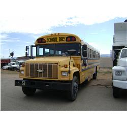 2020 "1996 BLUEBIRD SCHOOL BUS