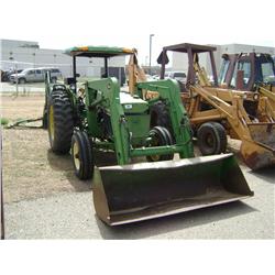 2027 "START OF SET: JOHN DEERE 2155 TRACTOR W/ LOADER" "Extra Sequence #: VIN: LO2155A698968" 1 5 "0