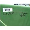 Image 1 : 2029 "TIE BACK: JOHN DEERE 2155 TRACTOR W/ LOADER &" "Extra Sequence #: BACK HOE ATTACHMENT (LOT # 2