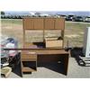 Image 1 : 5183 "OAK GRAIN COMPUTER DESK & HAT RACK"  1 5 "0" 0 0 700005 0 1  