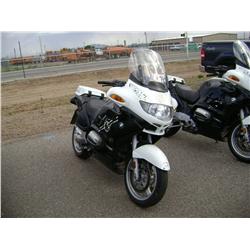 2002 BMW R1150RT MOTORCYCLE, MILEAGE 42,815