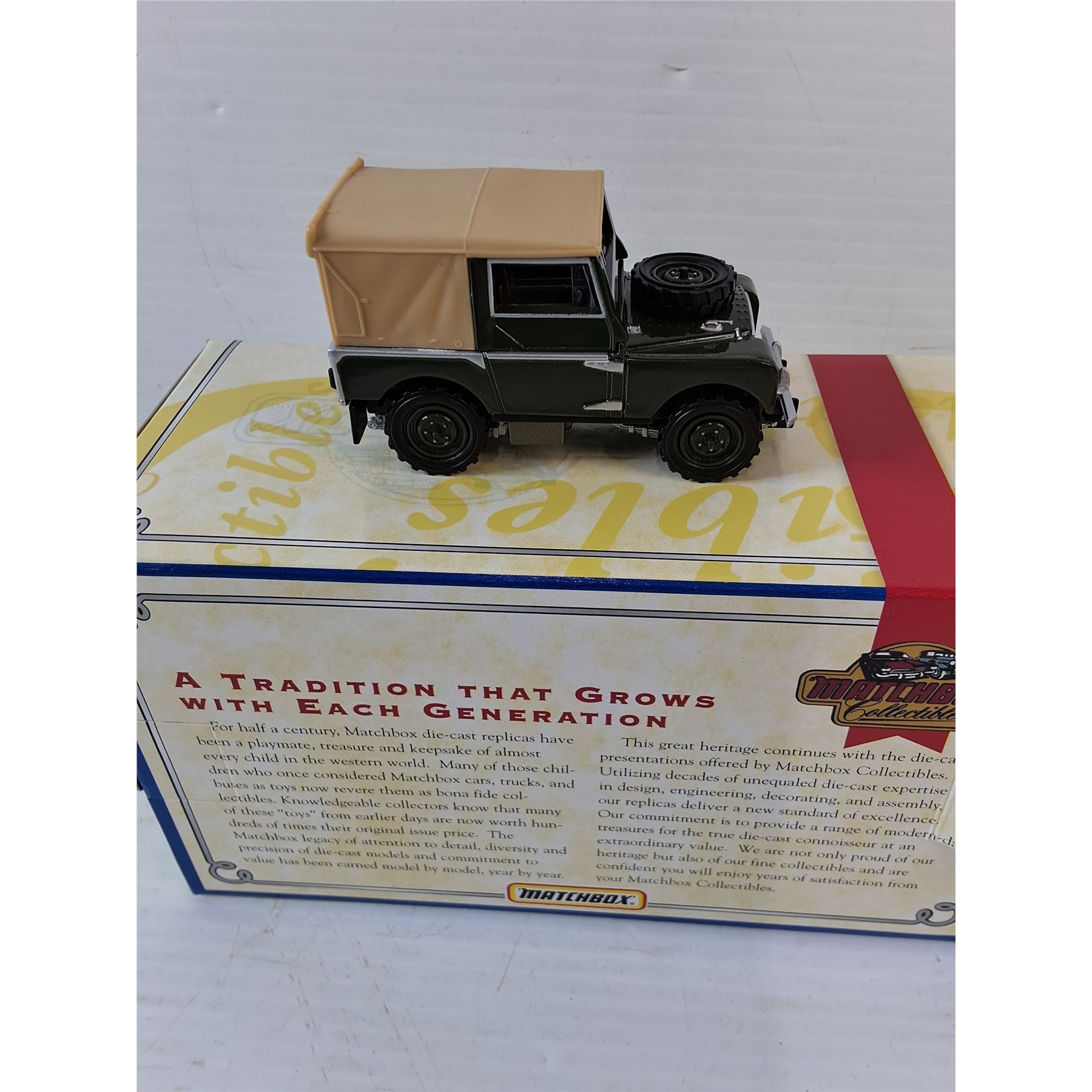 Matchbox Collectibles 1:43 Land Rover Series I - Bodnarus Auctioneering