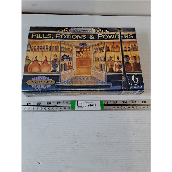 Matchbox "Pills,Potions&Powders" 6 Classic Vehicle Collection