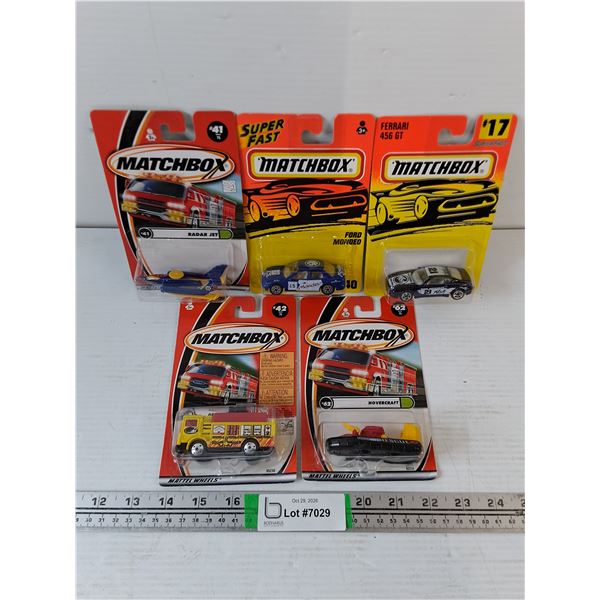 (5) Matchbox Die-Cast Toys