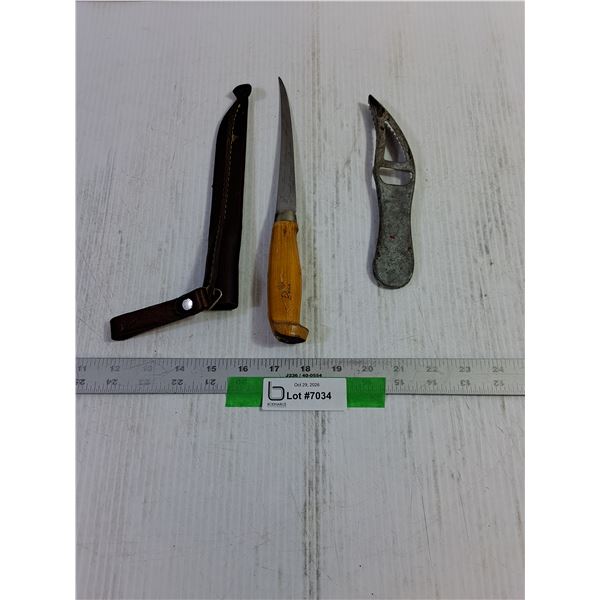 Filleting Knife w/Sheath