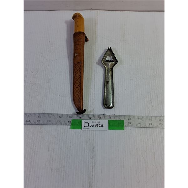 Filleting Knife w/Sheath