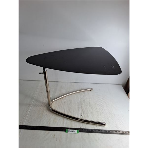 Adjustable Couch Table - 24" x 18" Wooden Top, Pickup Only