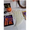 Image 4 : Assorted Halloween Decor, 24x19x14" Storage Bin - Cannot Ship