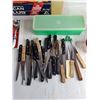 Image 2 : Assorted Kitchenware, Steak & Chef Knives, Tinfoil, Sealer Bags