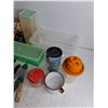 Image 4 : Assorted Kitchenware, Steak & Chef Knives, Tinfoil, Sealer Bags