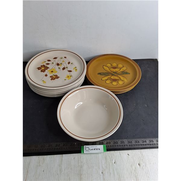 Fuji Stone & International Stone Ovenware Plates & Bowl