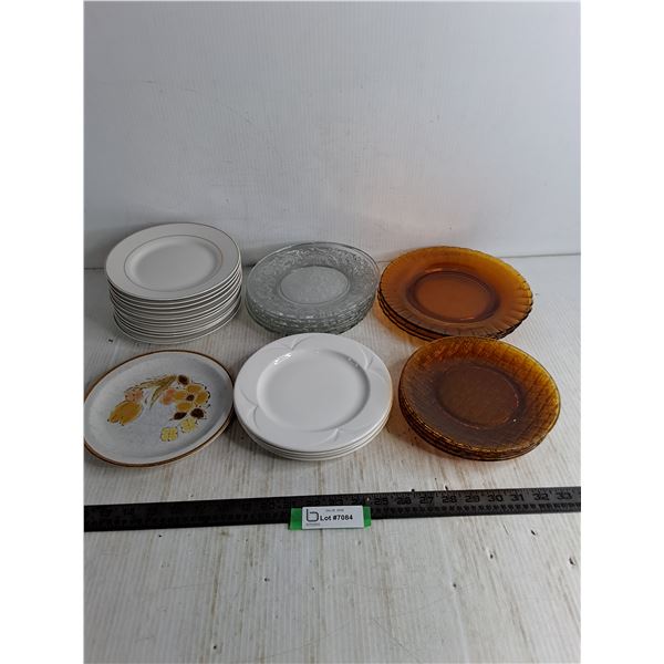 Assorted Dinner & Lunch Plates - Cannot Ship