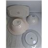 Image 5 : Assorted Fine China Plates & Platters, Beanpot, Ovenware