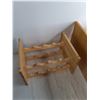 Image 2 : * Wooden 4-Piece Stackable Wine Rack - 35x16x12" Fully Assembled - Pickup Only
