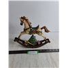 Image 1 : Christmas Themed Ornamental Rocking Horse