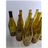 Image 2 : (12) Amber Glass Wine Bottles - Cannot Ship