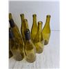 Image 3 : (12) Amber Glass Wine Bottles - Cannot Ship