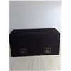 Image 2 : Pair of Basswork Car Speakers - 13.5x12x12" Each - Untested, As is - Pickup Preferred