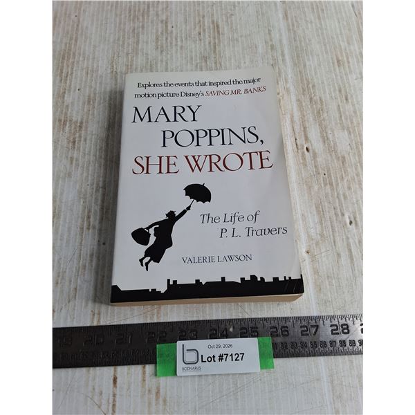 "Mary Poppins, She Wrote" Book by Valerie Lawson